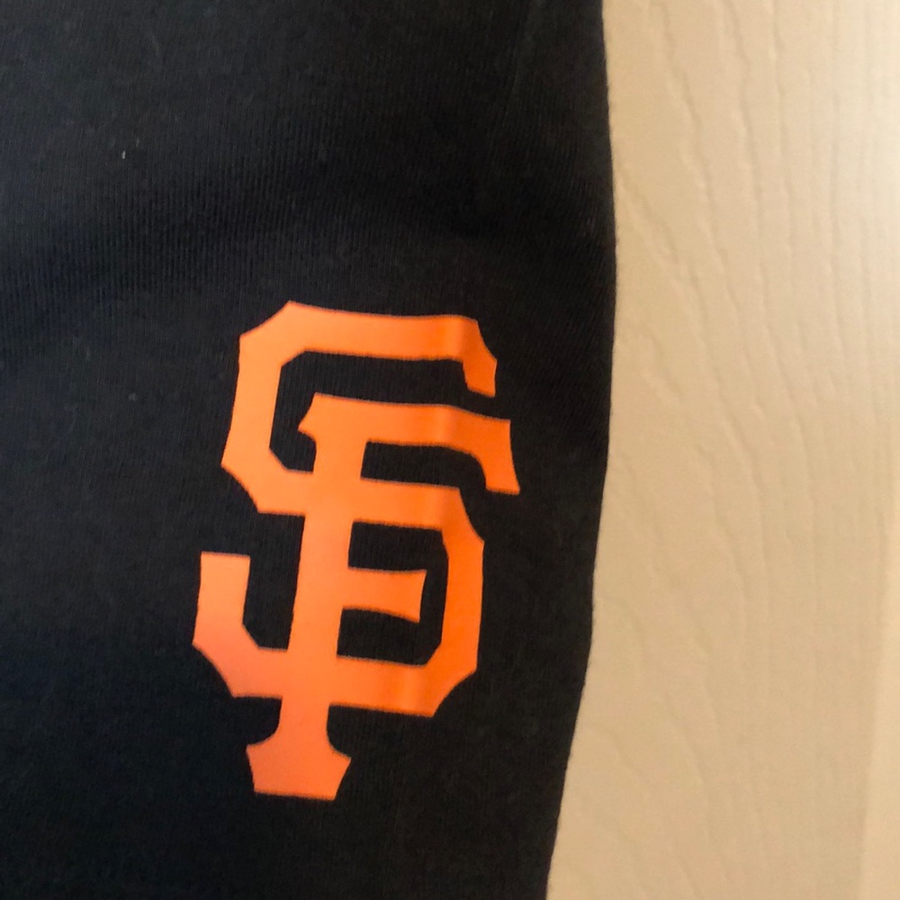 PINK SF Giants Crop Yoga Pants size S - Picture 3 of 3